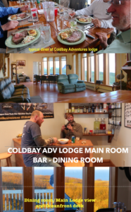 Inside Coldbay lodge