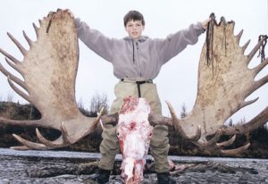 The Young Capt Jack Nelson world record moose