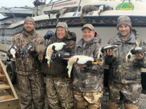 Pacific Eider hunting